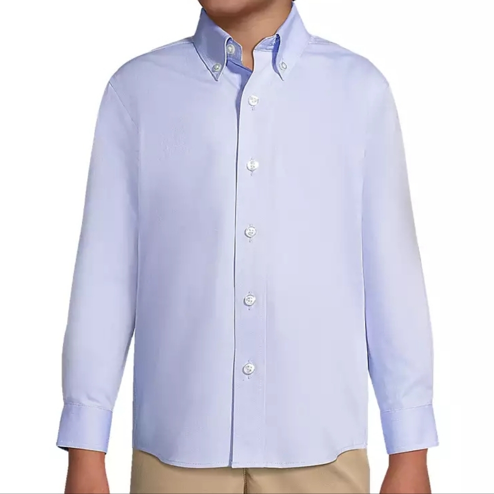 Lands' End Blue Boys Shirt